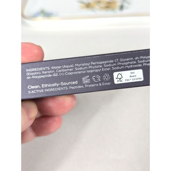 NULASTIN Lash Follicle Fortifying Serum Length Fullness Peptides Elastin NEW - Picture 6 of 6